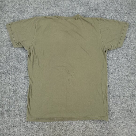 American Veteran Shirt Men's Large Green Military Graphic Crew Neck Short Sleeve - Picture 9 of 14